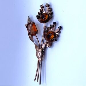 Vintage 1940’s Large Statement Brooch